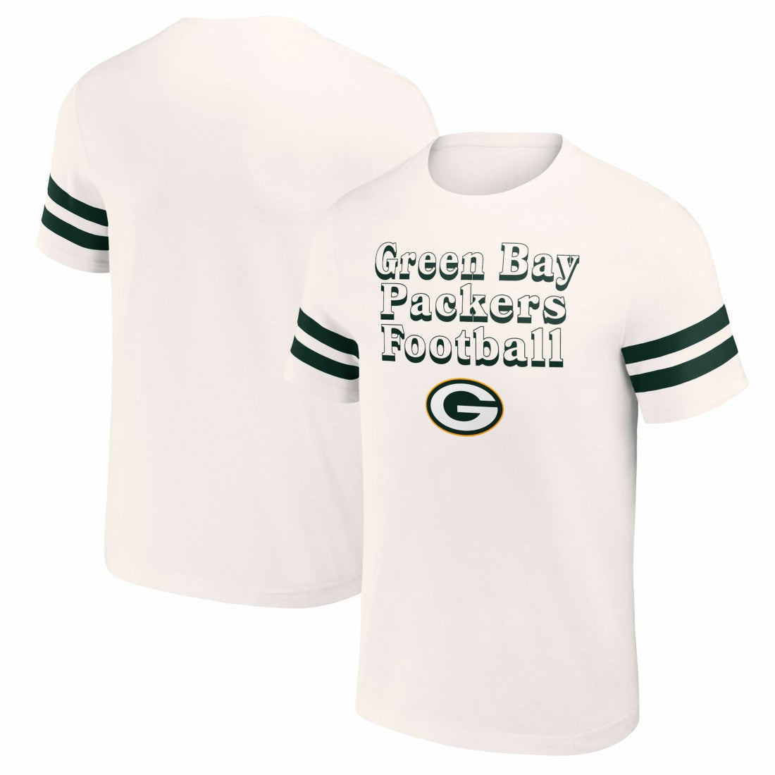 Green Bay Packers NFL x Darius Rucker Collection Vintage T-Shirt Cream