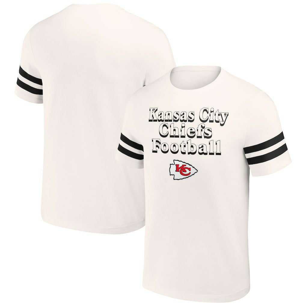 Kansas City Chiefs NFL x Darius Rucker Collection Vintage T-Shirt Cream