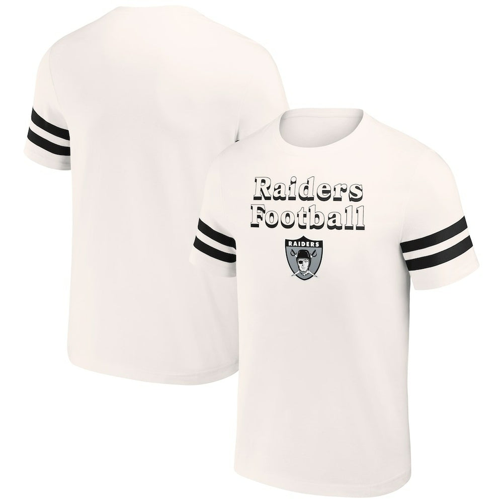 Las Vegas Raiders NFL x Darius Rucker Collection Vintage T-Shirt Cream