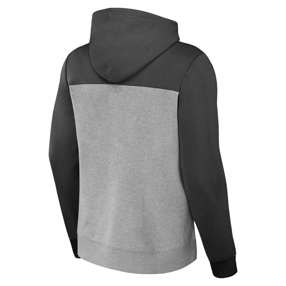Tampa Bay Buccaneers NFL x Darius Rucker Collection Color Blocked Pullover Hoodie Heather Gray