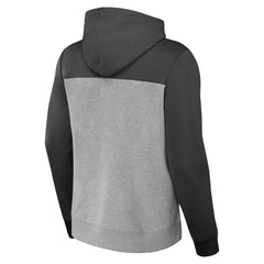 Tampa Bay Buccaneers NFL x Darius Rucker Collection Color Blocked Pullover Hoodie Heather Gray