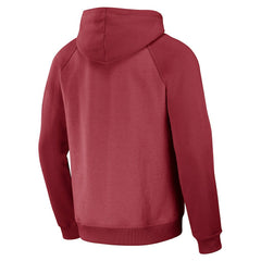 Arizona Cardinals NFL x Darius Rucker Collection Raglan Full-Zip Hoodie Cardinal