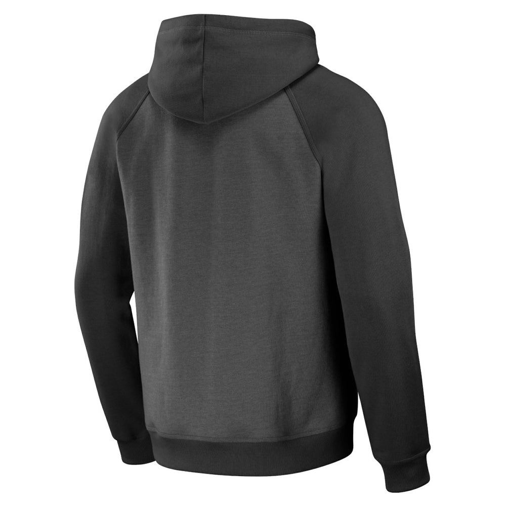 Tampa Bay Buccaneers NFL x Darius Rucker Collection Raglan Full-Zip Hoodie Pewter