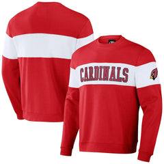 Arizona Cardinals NFL x Darius Rucker Collection Team Color & White Pullover Sweatshirt Cardinal