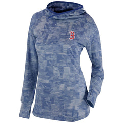 Boston Red Sox Columbia Women's Omni-Wick Sunday Ball Pullover Hoodie - Navy Hoodies