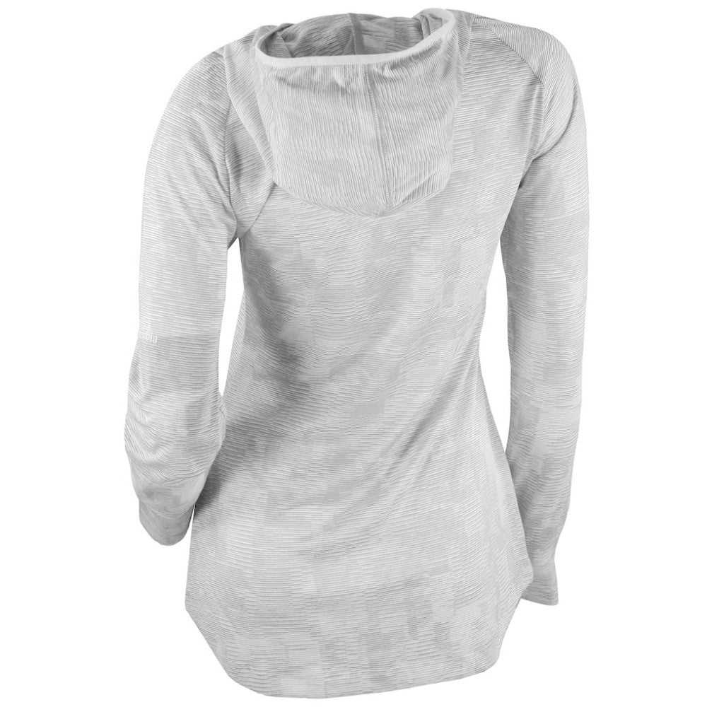 Chicago Cubs Columbia Women's Omni-Wick Sunday Ball Pullover Hoodie - Gray Hoodies