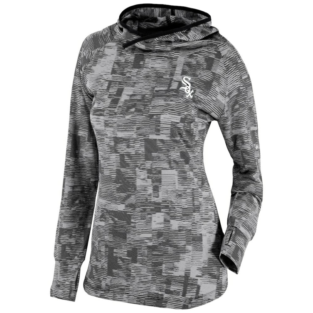 Chicago White Sox Columbia Women's Omni-Wick Sunday Ball Pullover Hoodie - Black Hoodies