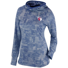 Cleveland Guardians Columbia Women's Omni-Wick Sunday Ball Pullover Hoodie - Navy Hoodies