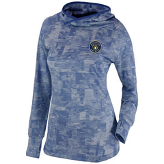Milwaukee Brewers Columbia Women's Omni-Wick Sunday Ball Pullover Hoodie - Navy Hoodies