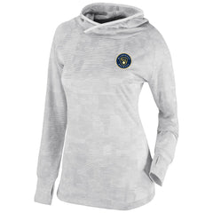 Milwaukee Brewers Columbia Women's Omni-Wick Sunday Ball Pullover Hoodie - White Hoodies