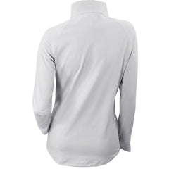 Chicago Cubs Columbia Women's Omni-Wick Outward Nine Quarter-Zip Pullover Top - White Pullover