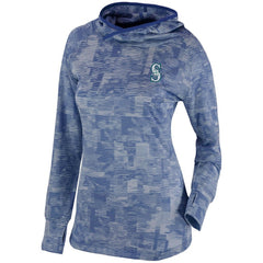 Seattle Mariners Columbia Women's Omni-Wick Sunday Ball Pullover Hoodie - Navy Hoodies