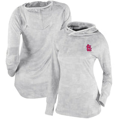 St. Louis Cardinals Columbia Women's Omni-Wick Sunday Ball Pullover Hoodie - White Hoodies