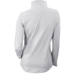 Milwaukee Brewers Columbia Women's Omni-Wick Outward Nine Quarter-Zip Pullover Top - White Pullover