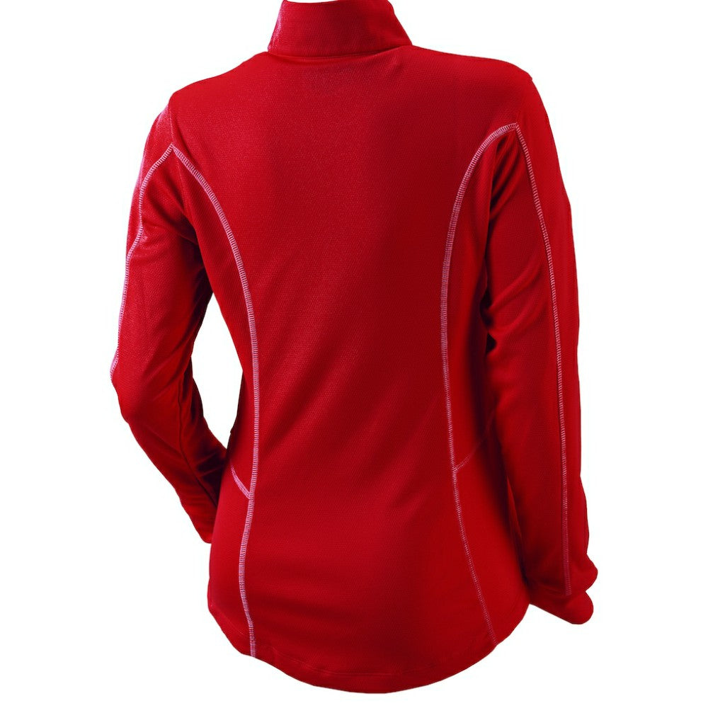 St. Louis Cardinals Columbia Women's Omni-Wick Shotgun Quarter-Zip Pullover Top - Red Pullover