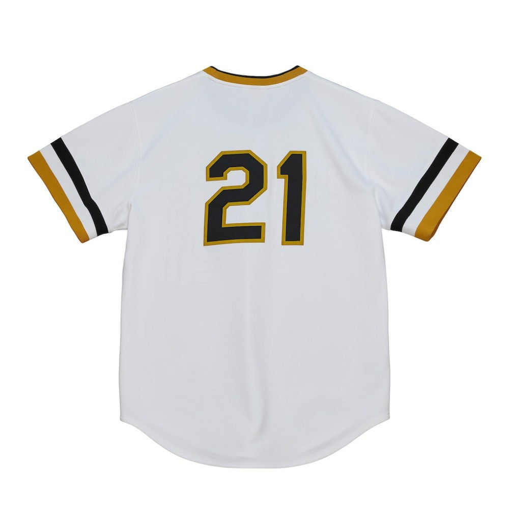 Roberto Clemente Pittsburgh Pirates Mitchell & Ness Cooperstown Collection Authentic Jersey - White Jerseys