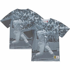 Pete Rose Cincinnati Reds Mitchell & Ness Cooperstown Collection Highlight Sublimated Player Graphic T-Shirt T-shirts