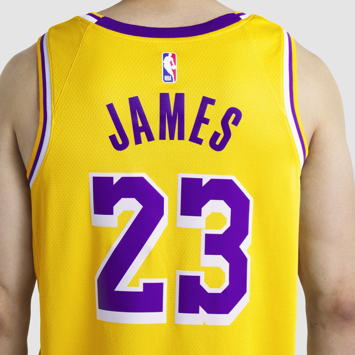 LeBron James Los Angeles Lakers Unisex Swingman Jersey Icon Edition Gold