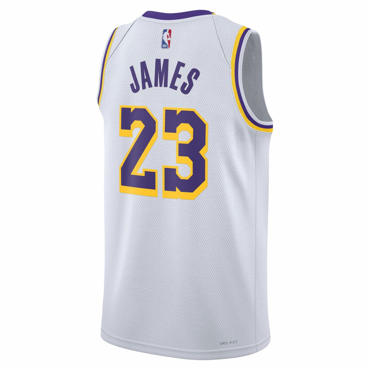 LeBron James Los Angeles Lakers Unisex Swingman Jersey Association Edition White