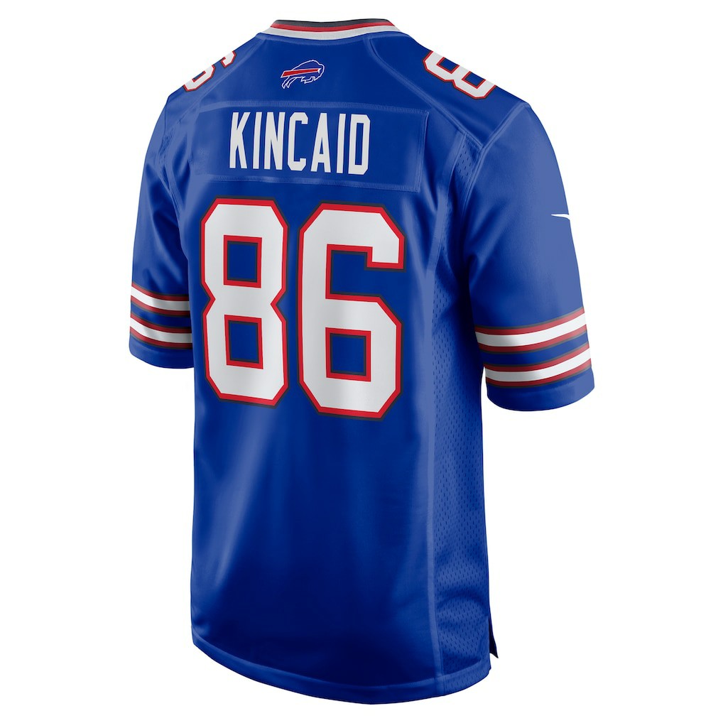 Dalton Kincaid Buffalo Bills Game Jersey Royal