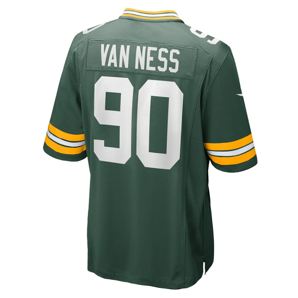 Lukas Van Ness Green Bay Packers Game Jersey Green