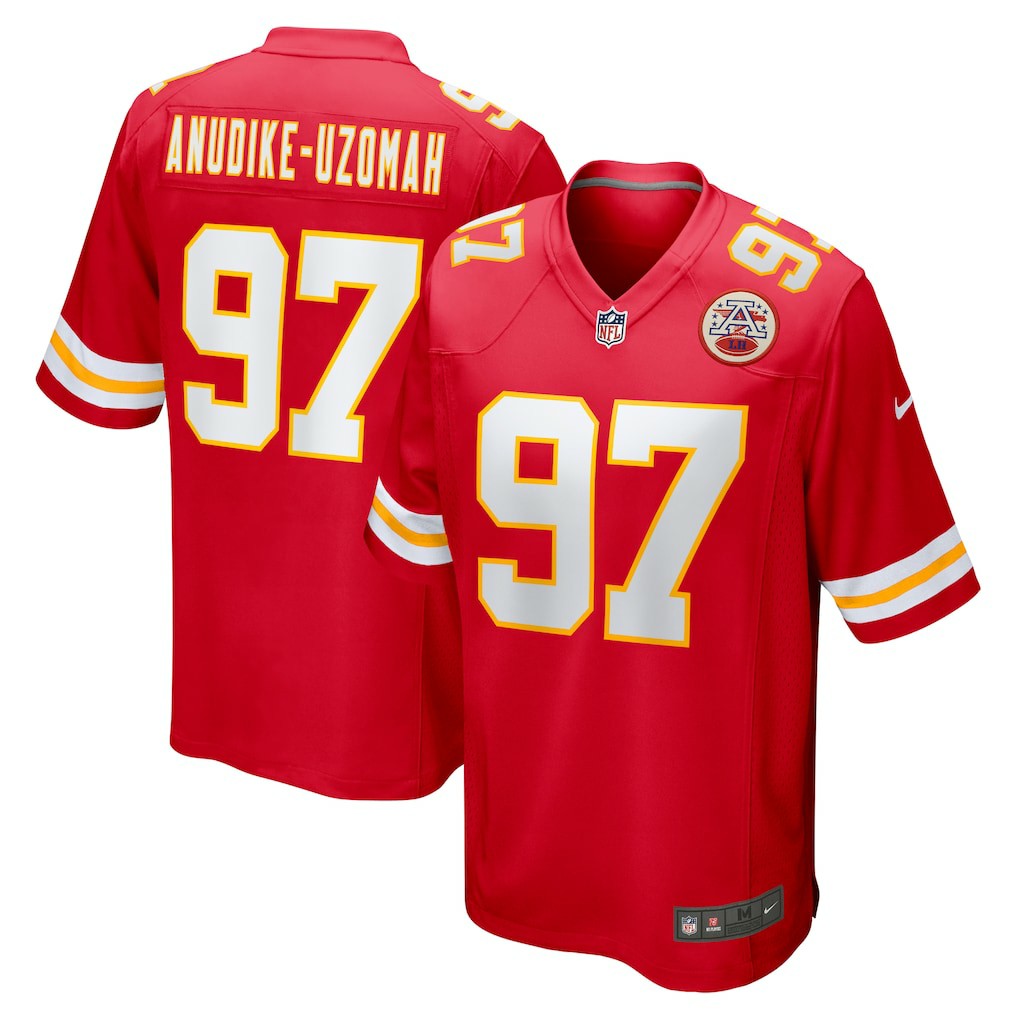 Felix Anudike-Uzomah Kansas City Chiefs Game Jersey Red