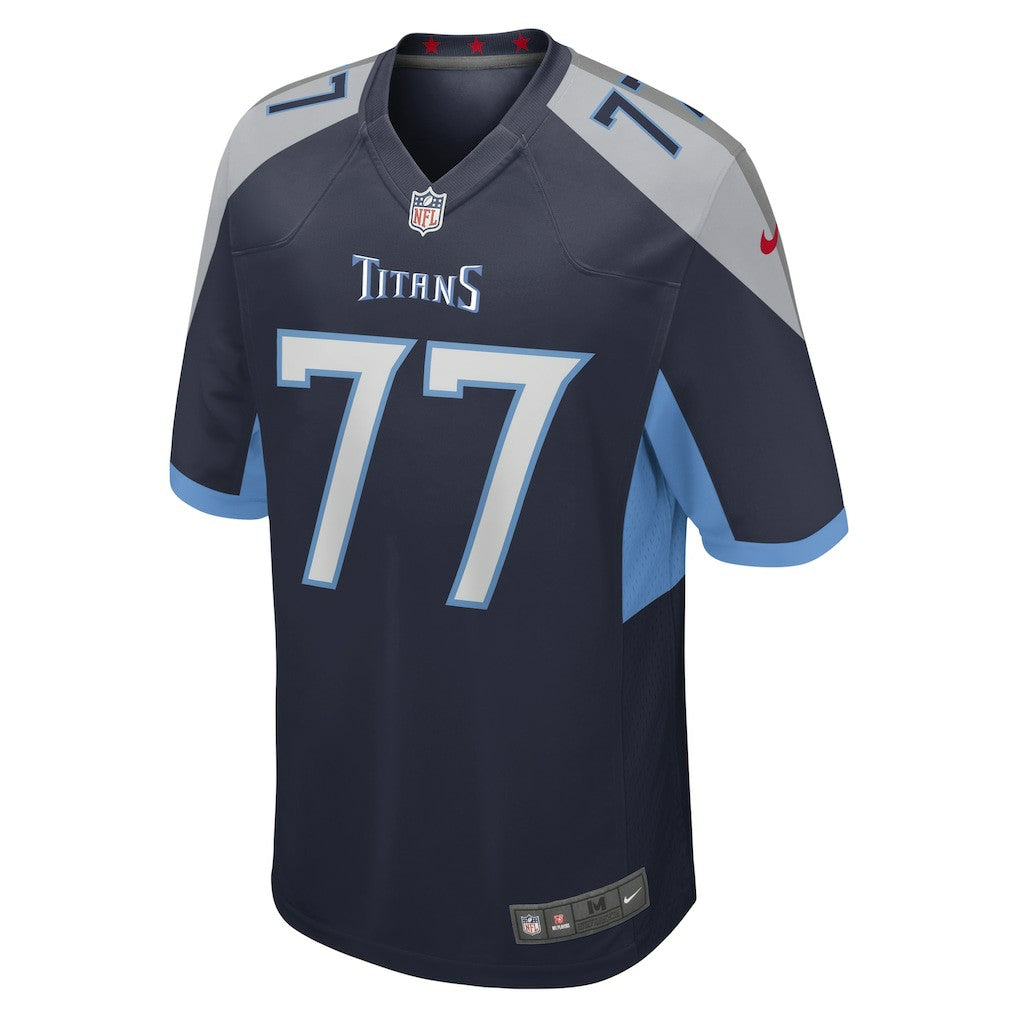 Peter Skoronski Tennessee Titans Game Jersey Navy