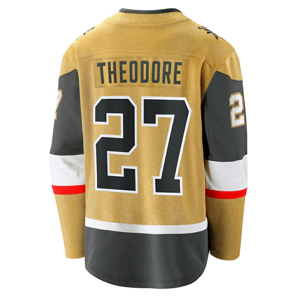 NHL Shea Theodore Vegas Golden Knights Fanatics Home Breakaway Jersey - Gold