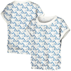 Los Angeles Dodgers Lusso Women's Madge Dolman Tri-Blend T-Shirt - White T-shirts