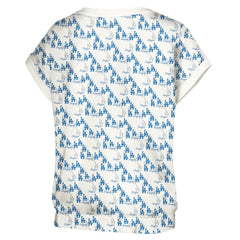 Los Angeles Dodgers Lusso Women's Madge Dolman Tri-Blend T-Shirt - White T-shirts