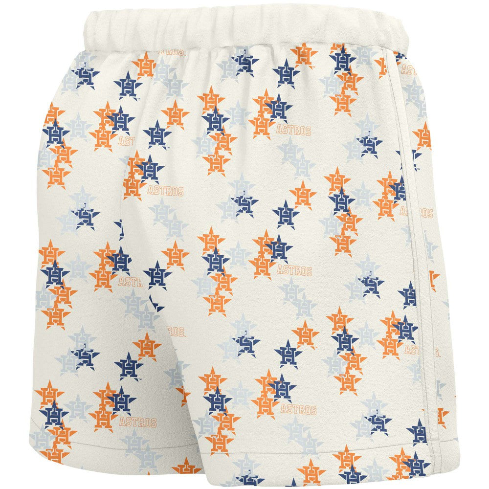 Houston Astros Lusso Women's Marge Shorts - White Shorts