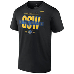 Golden State Warriors 2023 NBA Playoffs Jump Ball T-Shirt Black