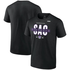 Sacramento Kings 2023 NBA Playoffs Jump Ball T-Shirt Black