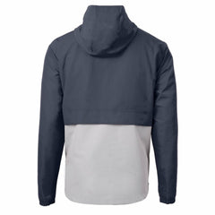 Chicago Cubs Cutter & Buck Charter Eco Recycled Half-Zip Anorak Jacket - Navy/Gray Jackets