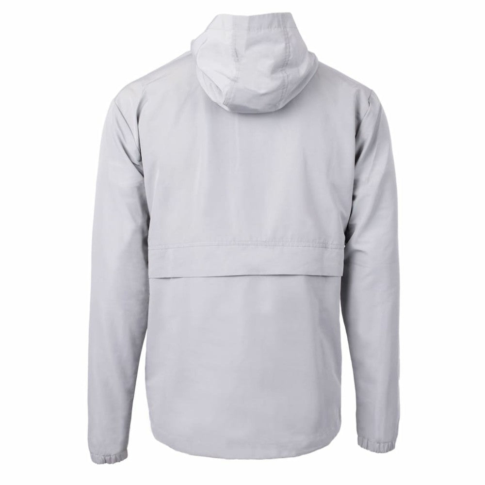 Pittsburgh Pirates Cutter & Buck Charter Eco Recycled Half-Zip Anorak Jacket - Gray Jackets