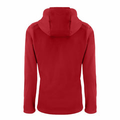 Cleveland Guardians Cutter & Buck Women's Evoke Eco Softshell Recycled Full-Zip Jacket - Red Jackets