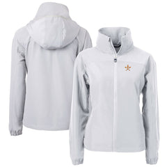 Houston Astros Cutter & Buck Women's Charter Eco Recycled Full-Zip Jacket - Gray Jackets