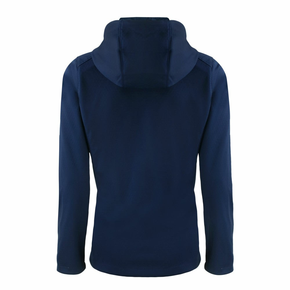 Milwaukee Brewers Cutter & Buck Women's Evoke Eco Softshell Recycled Full-Zip Jacket - Navy Jackets