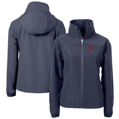 Philadelphia Phillies Cutter & Buck Women's Charter Eco Recycled Full-Zip Jacket - Navy Jackets