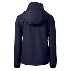 Atlanta Braves Cutter & Buck Women's Charter Eco Recycled Half-Zip Anorak Jacket - Navy Jackets