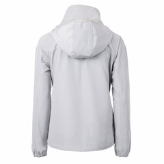 Detroit Tigers Cutter & Buck Women's Charter Eco Recycled Half-Zip Anorak Jacket - Gray Jackets