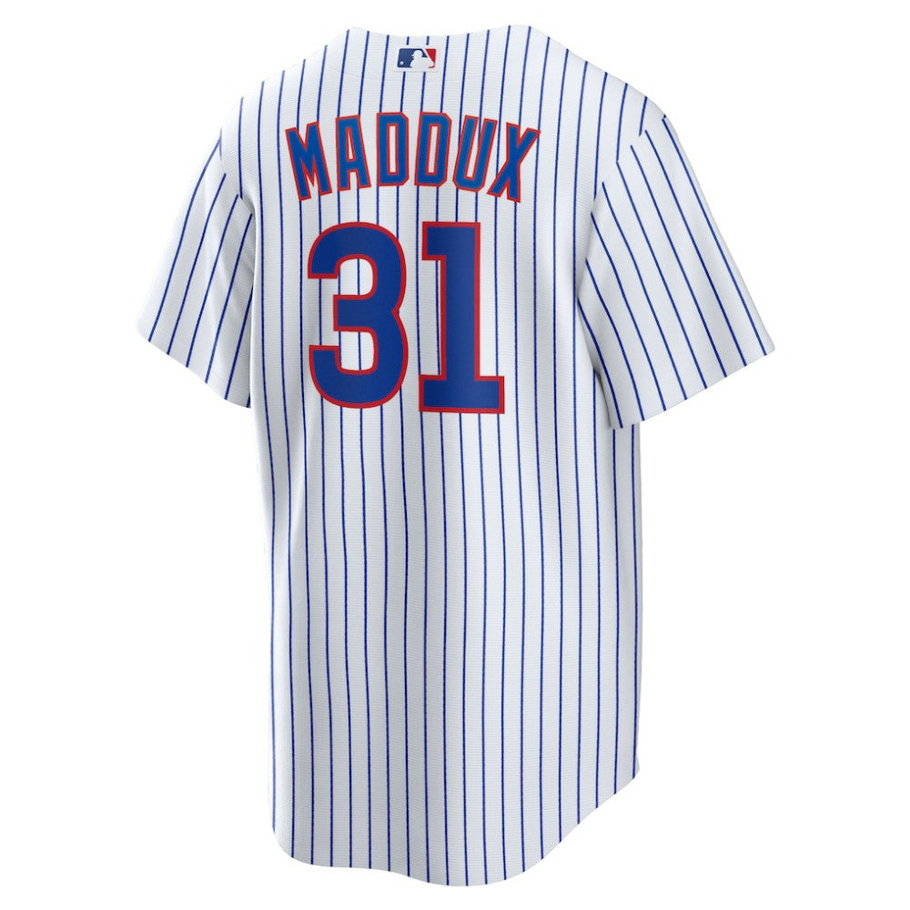Greg Maddux Chicago Cubs Nike Home Retired Player Replica Jersey - White Jerseys