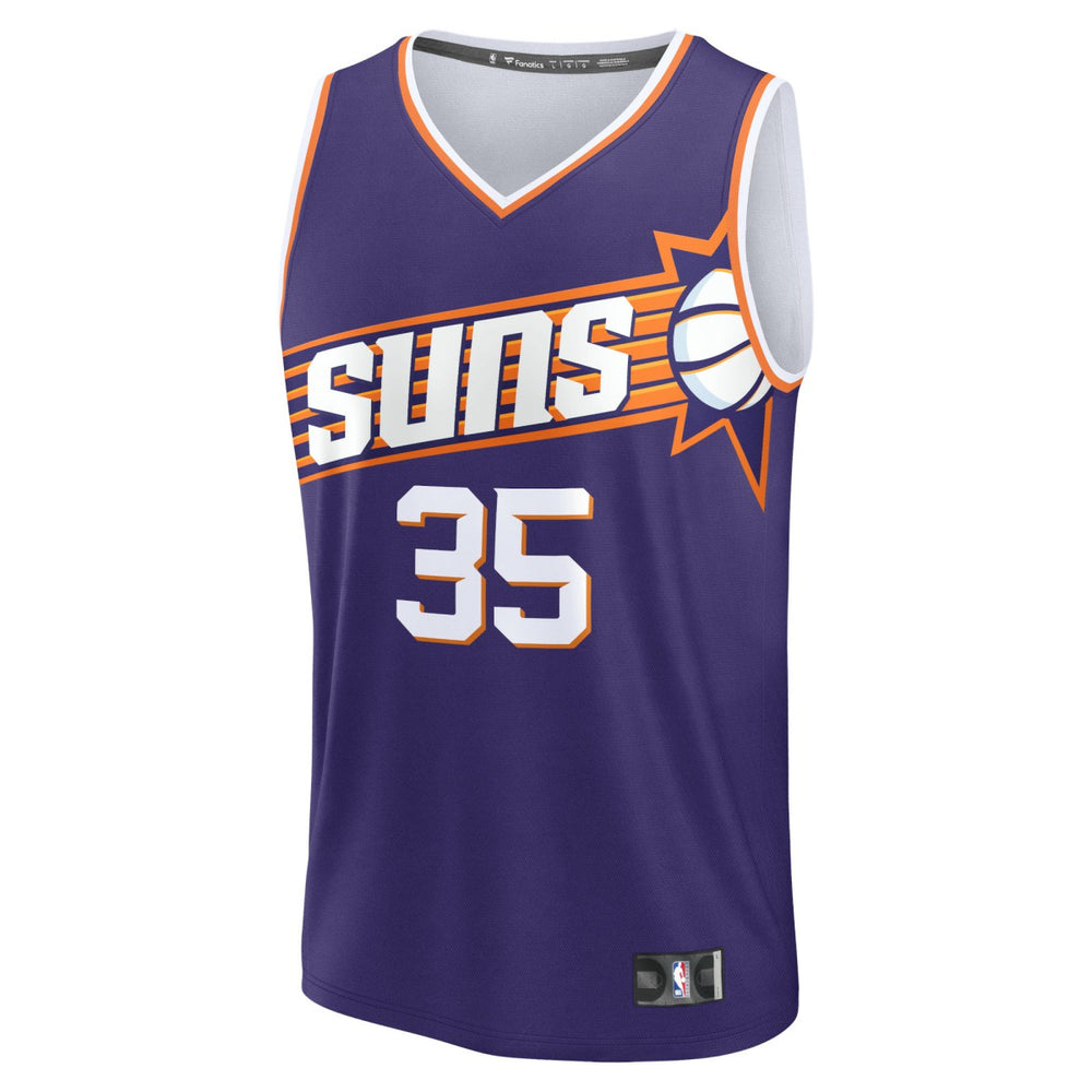 Kevin Durant Phoenix Suns Fast Break Replica Jersey Icon Edition Purple