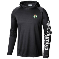 Boston Celtics Terminal Tackle Long Sleeve Hoodie T-Shirt Black