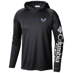 Charlotte Hornets Terminal Tackle Long Sleeve Hoodie T-Shirt Black