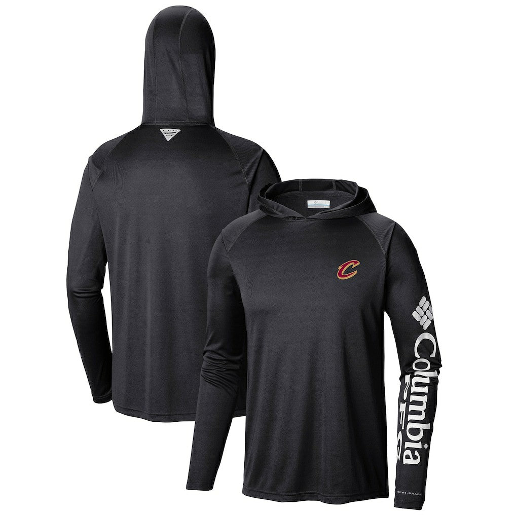 Cleveland Cavaliers Terminal Tackle Long Sleeve Hoodie T-Shirt Black