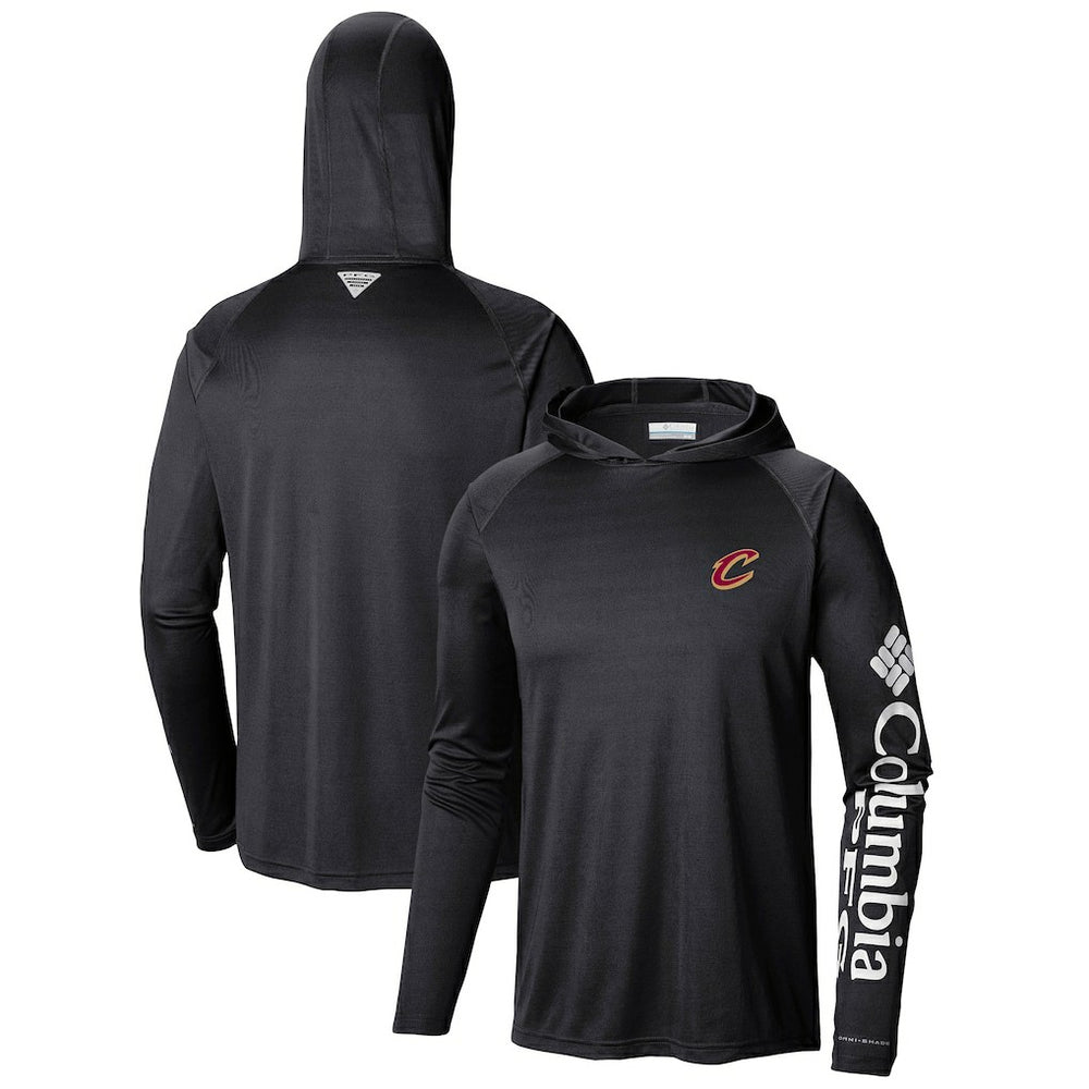 Cleveland Cavaliers Terminal Tackle Long Sleeve Hoodie T-Shirt Black