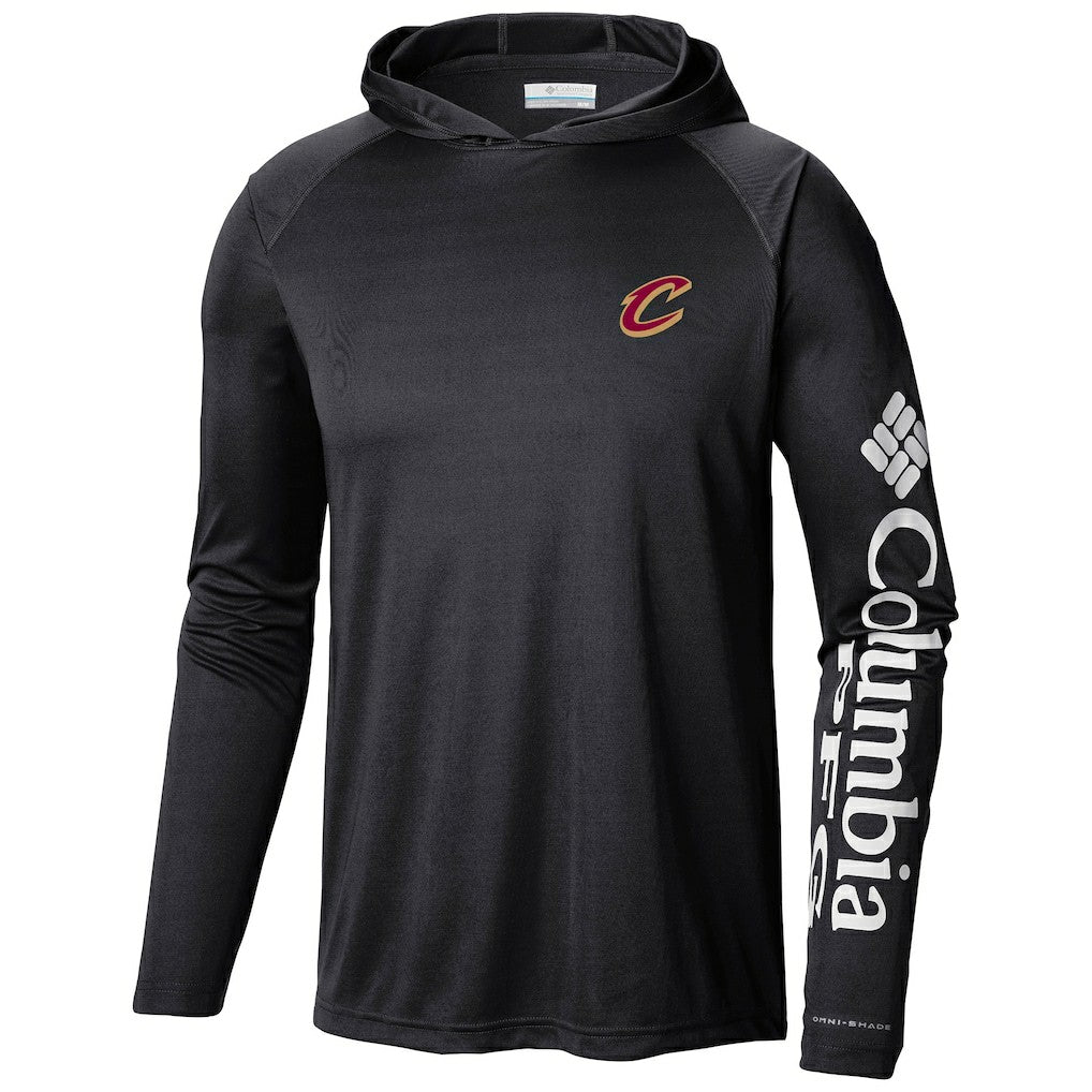 Cleveland Cavaliers Terminal Tackle Long Sleeve Hoodie T-Shirt Black