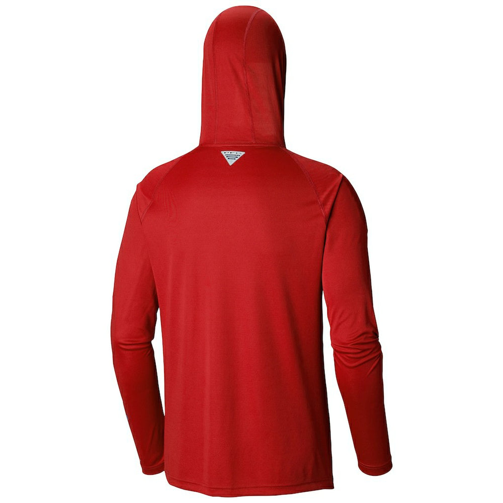 Houston Rockets Terminal Tackle Long Sleeve Hoodie T-Shirt Red