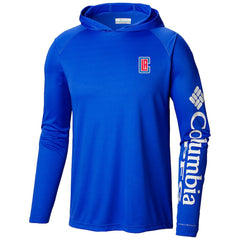 LA Clippers Terminal Tackle Long Sleeve Hoodie T-Shirt Blue